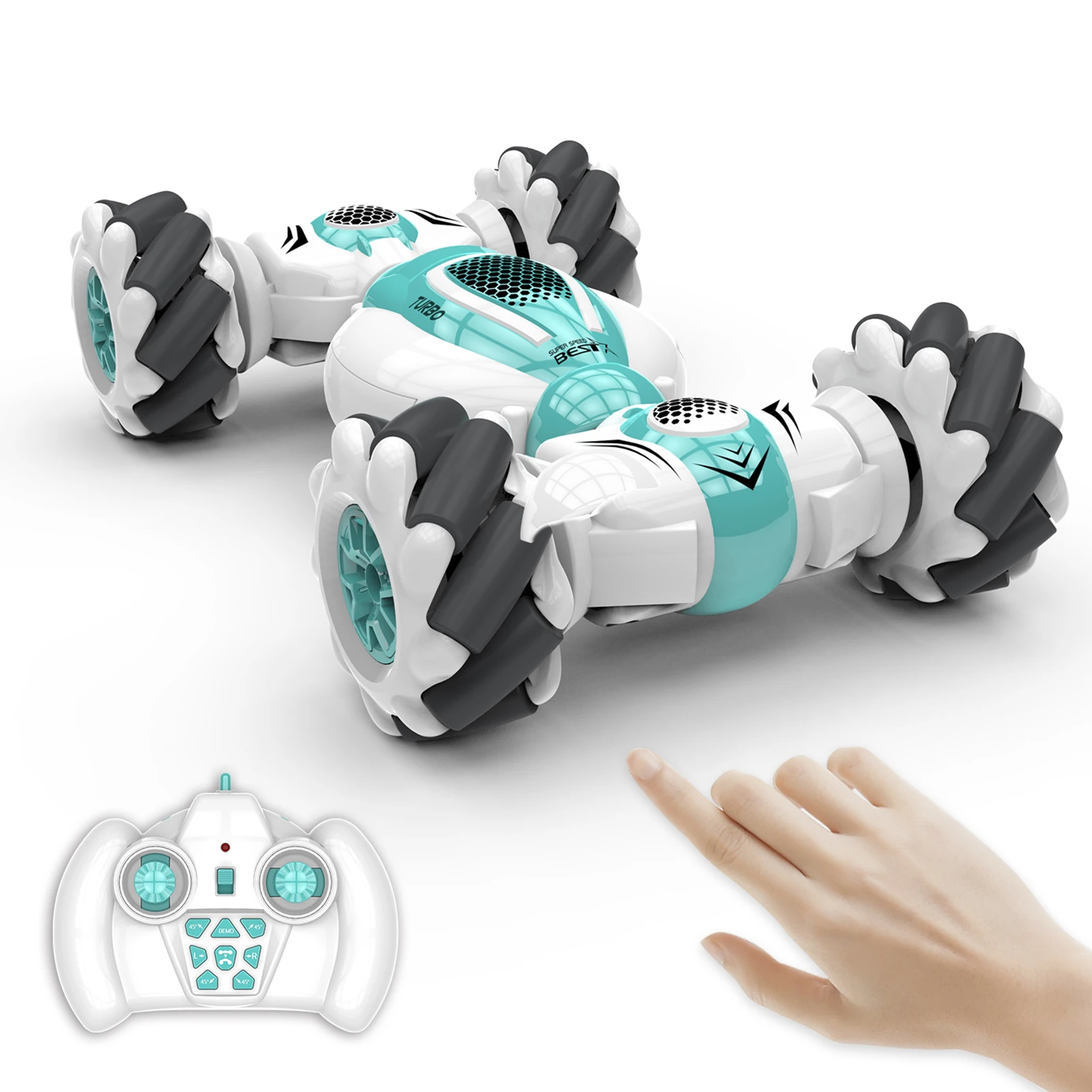 New 2.4GHz Remote Control Stunt Car Gesture Induction Twisting Off-Road Vehicle Drift Side Driving 1:16 RC Cars Toy For Kid Gift
New 2.4GHz Remote Control Stunt Car Gesture Induction Twisting Off-Road Vehicle Drift Side Driving 1:16 RC Cars Toy For Kid Gift