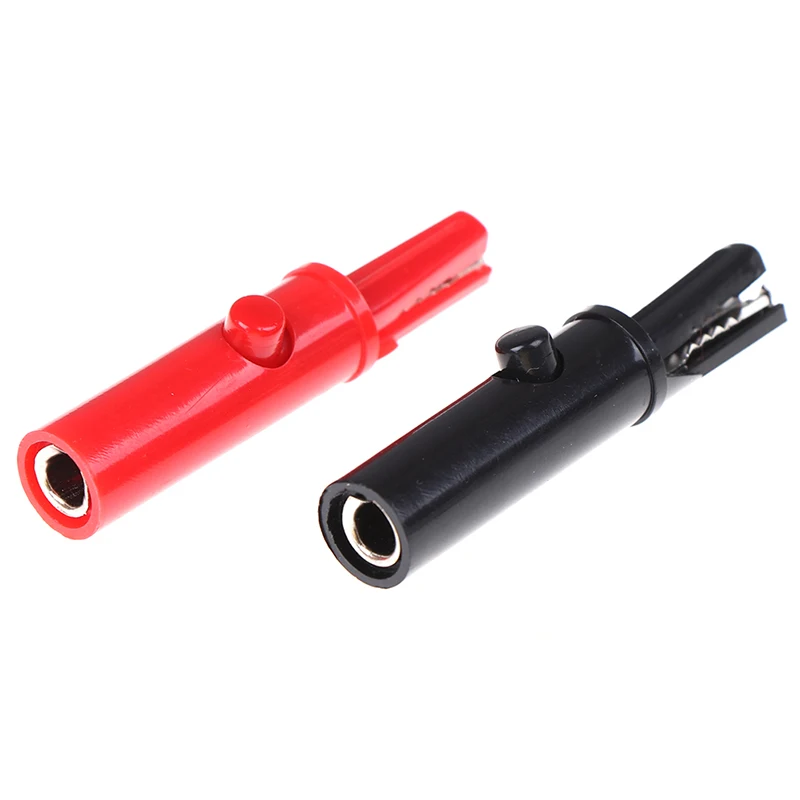 2Pcs Push Button Type Full Protective Alligator Clip For Professional Multimeter
2Pcs Push Button Type Full Protective Alligator Clip For Professional Multimeter