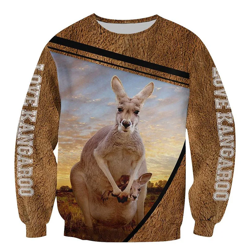 Love kangaroo 3D printing fashion casual Sweatshirt zipper Shirt Pants Street hip hop Hoodie
Love kangaroo 3D printing fashion casual Sweatshirt zipper Shirt Pants Street hip hop Hoodie
