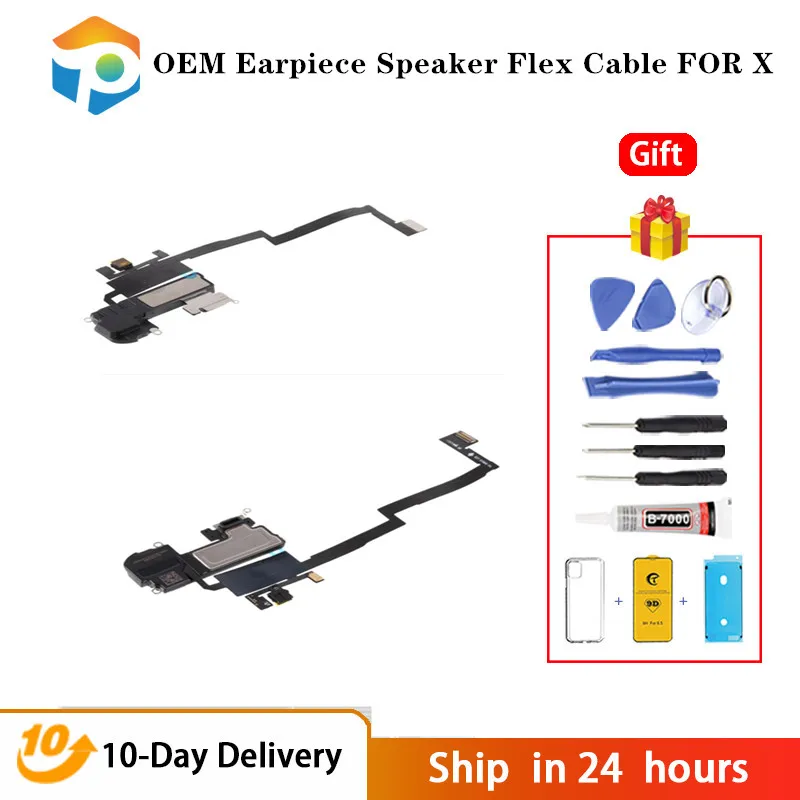 YWEWBJH Grade AAA 2pcs OEM Earpiece Speaker Flex Cable Replacement For iPhone X Replacement Parts
YWEWBJH Grade AAA 2pcs OEM Earpiece Speaker Flex Cable Replacement For iPhone X Replacement Parts