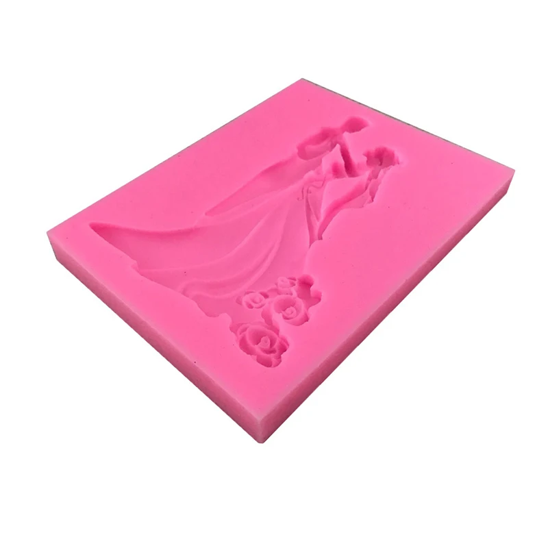 Liquid Silicone Mold For Bride And Groom Diy Fondant Baking Chocolate Candy Tools Clay Cake Mold Wedding Party Decoration
Liquid Silicone Mold For Bride And Groom Diy Fondant Baking Chocolate Candy Tools Clay Cake Mold Wedding Party Decoration