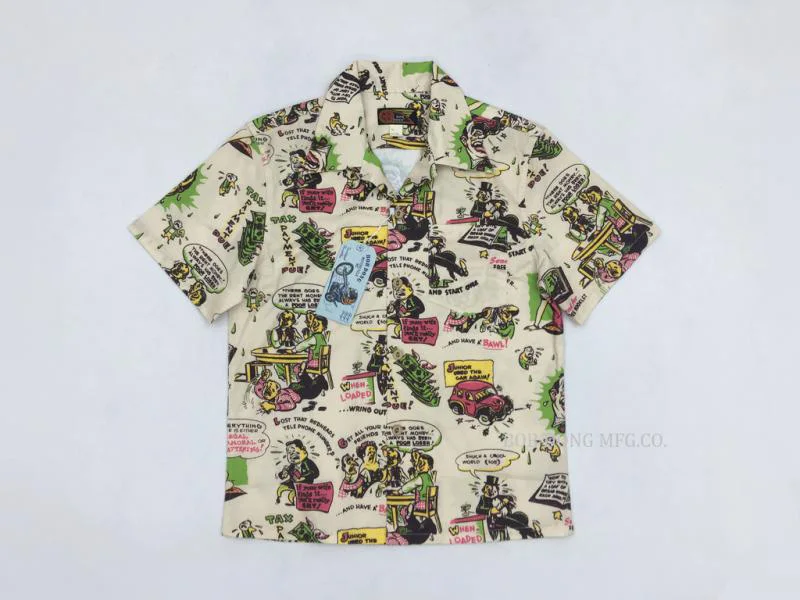 Vintage Bob Dong 50s Men's Hawaiian Shirts Funny Print Aloha Hawaii Shirt Summer Men Casual Shirts For Beach Party Cruise Luau 
Vintage Bob Dong 50s Men's Hawaiian Shirts Funny Print Aloha Hawaii Shirt Summer Men Casual Shirts For Beach Party Cruise Luau