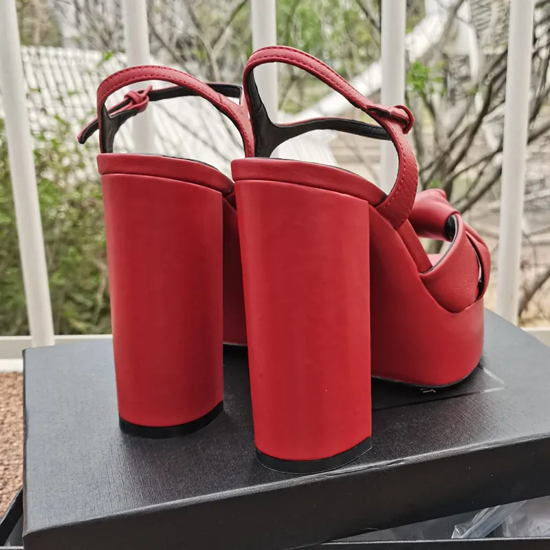 High Quality Brand Fashion Genuine Leather Sexy Party High Heel Sandals Platform Night Club Shoes
High Quality Brand Fashion Genuine Leather Sexy Party High Heel Sandals Platform Night Club Shoes