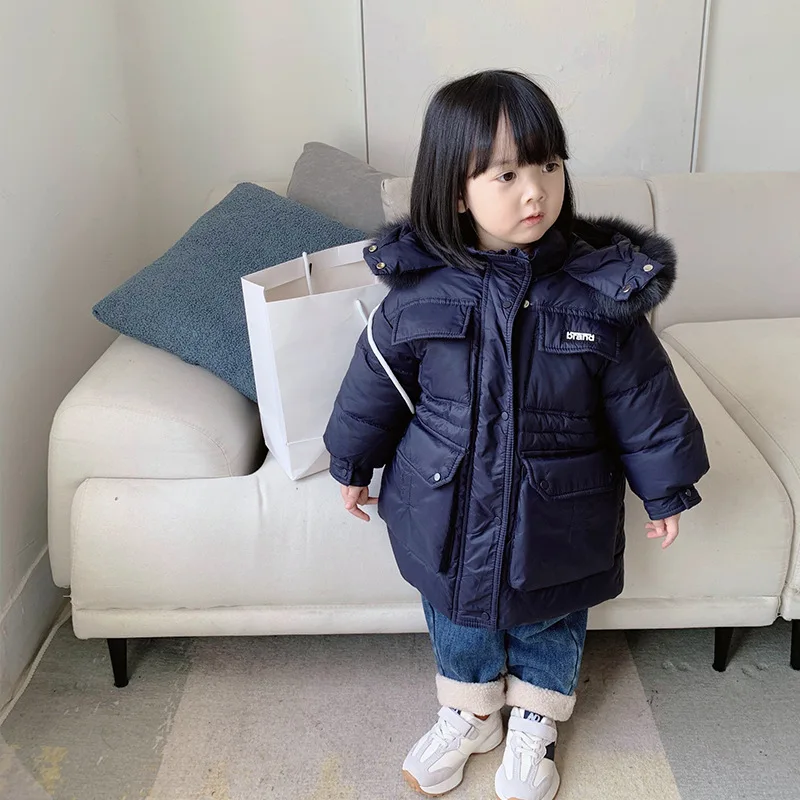 Down jacket winter 2021 new 90 white duck down girl's large wool collar work clothes down jacket keep warm padded 5-177
Down jacket winter 2021 new 90 white duck down girl's large wool collar work clothes down jacket keep warm padded 5-177