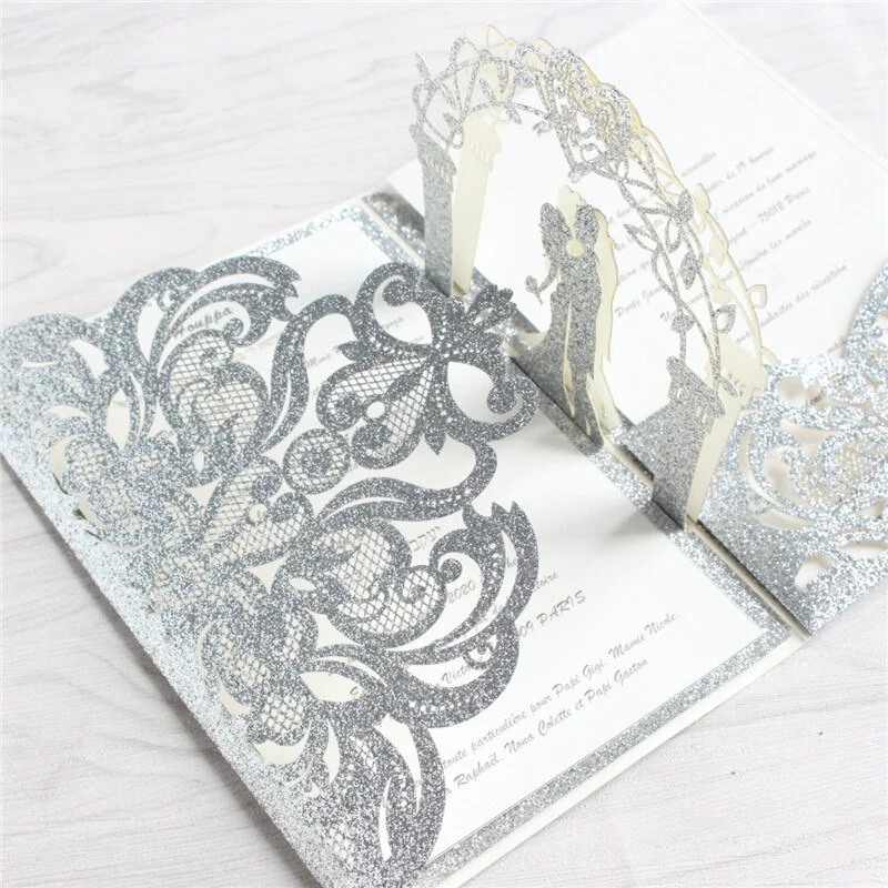 Всплывающие свадебные открытки, 10 комплектов, 3D всплывающие свадебные открытки, 3D открытки на день Святого Валентина, приглашения на годовщ...
Всплывающие свадебные открытки, 10 комплектов, 3D всплывающие свадебные открытки, 3D открытки на день Святого Валентина, приглашения на годовщ...