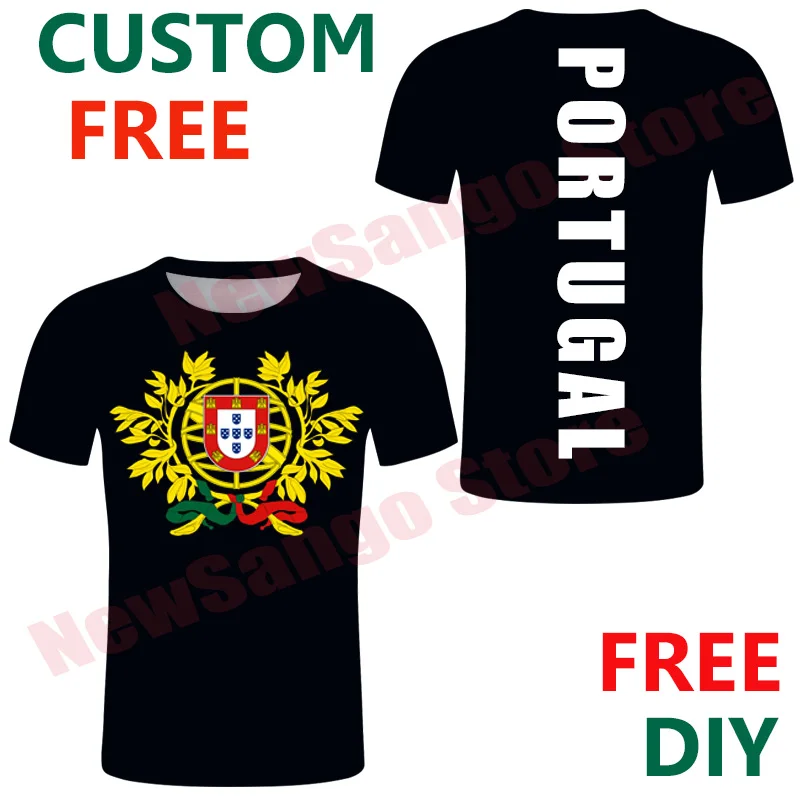 Portugal Free Custom DIY soccer T shirts Nation Flag Tee Shirts Portuguese country PT Top Photo Picture Team Number jersey
Portugal Free Custom DIY soccer T shirts Nation Flag Tee Shirts Portuguese country PT Top Photo Picture Team Number jersey