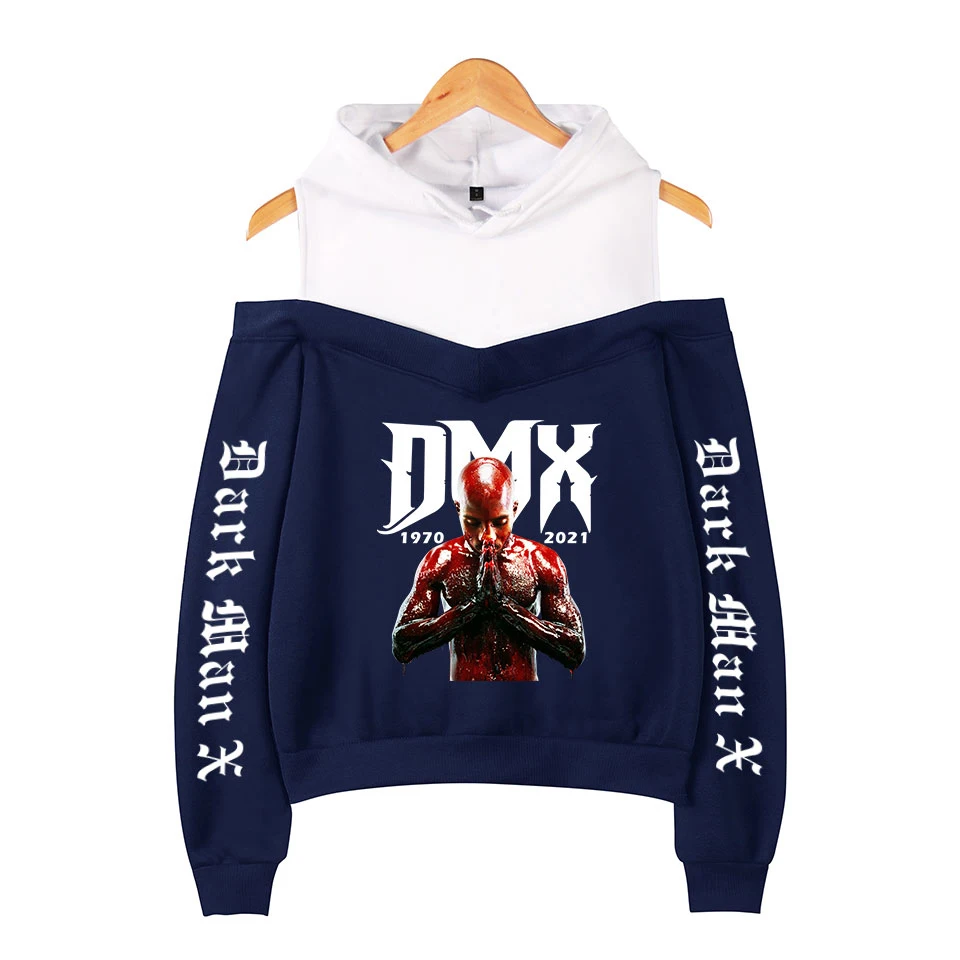 Худи DMX, Женский свитшот с открытыми плечами, Женский пуловер в стиле Харадзюку, уличная одежда 2021, модная сексуальная одежда для девочек
Худи DMX, Женский свитшот с открытыми плечами, Женский пуловер в стиле Харадзюку, уличная одежда 2021, модная сексуальная одежда для девочек