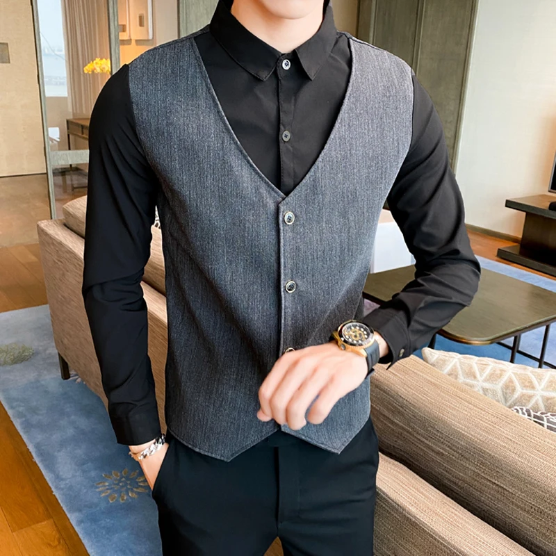 Woodvoice 2021 Large Size Men's Business Casual Long Sleeved Shirt Fall Black Smart Male Social Dress Shirt top Plus wholesale
Woodvoice 2021 Large Size Men's Business Casual Long Sleeved Shirt Fall Black Smart Male Social Dress Shirt top Plus wholesale
