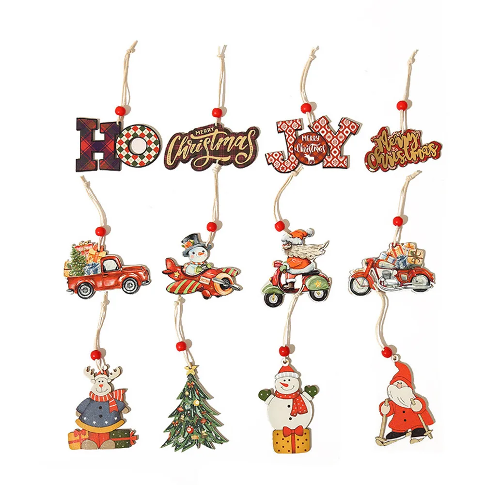 12Pcs Christmas Snowmans Wooden Pendants Xmas Tree Ornaments Home Hanging Decor Christmas Decorations For Home Navidad 2021
12Pcs Christmas Snowmans Wooden Pendants Xmas Tree Ornaments Home Hanging Decor Christmas Decorations For Home Navidad 2021