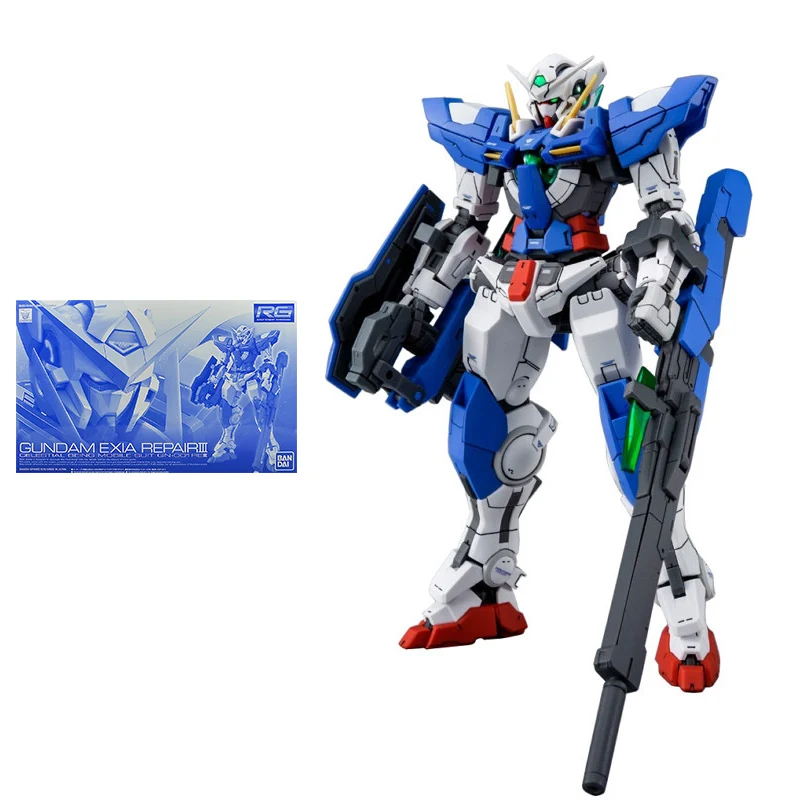 Bandai Gundam Kit PB Limited RG 1/144 Gundam Exia Repair 3 Anime Figure Gunpla Action Toy Figure Robot Model Toys for Children
Bandai Gundam Kit PB Limited RG 1/144 Gundam Exia Repair 3 Anime Figure Gunpla Action Toy Figure Robot Model Toys for Children