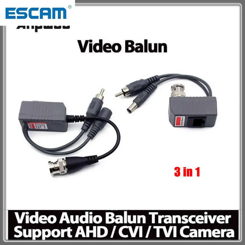 Камера видеонаблюдения ESCAM 3 в 1 фото-и видеокамера с подключением к кабеля CAT5/5E/6 UTP