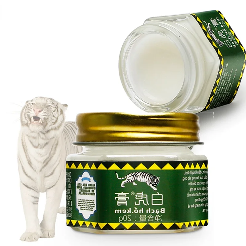 20g Original White Tiger Balm Ointment Thailand Painkiller Ointment Muscle Pain Relief Ointment Soothe itch Essential Balm
20g Original White Tiger Balm Ointment Thailand Painkiller Ointment Muscle Pain Relief Ointment Soothe itch Essential Balm