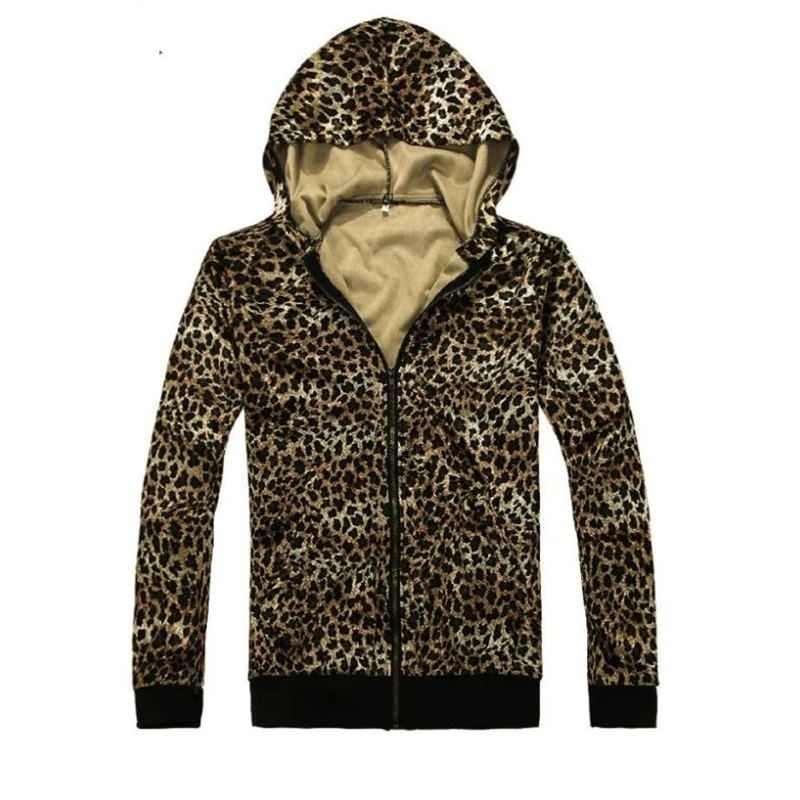 S-4XL Korean Tide Male Autumn and Winter Clothing Plus Size Leopard Hooded Coat Long Sleeve New Singer Stage Costume Man Hoodie
S-4XL Korean Tide Male Autumn and Winter Clothing Plus Size Leopard Hooded Coat Long Sleeve New Singer Stage Costume Man Hoodie