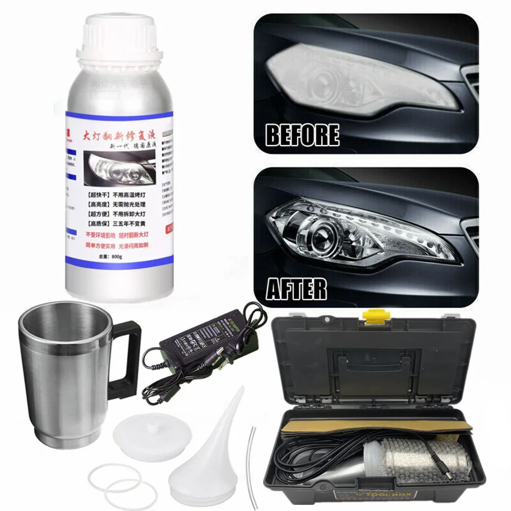 Headlight Chemical Polishing Kit Headlights Liquid Polymer Repair Fluid Polishing The Headlights Car Headlight Restoration Kiti 
Headlight Chemical Polishing Kit Headlights Liquid Polymer Repair Fluid Polishing The Headlights Car Headlight Restoration Kiti