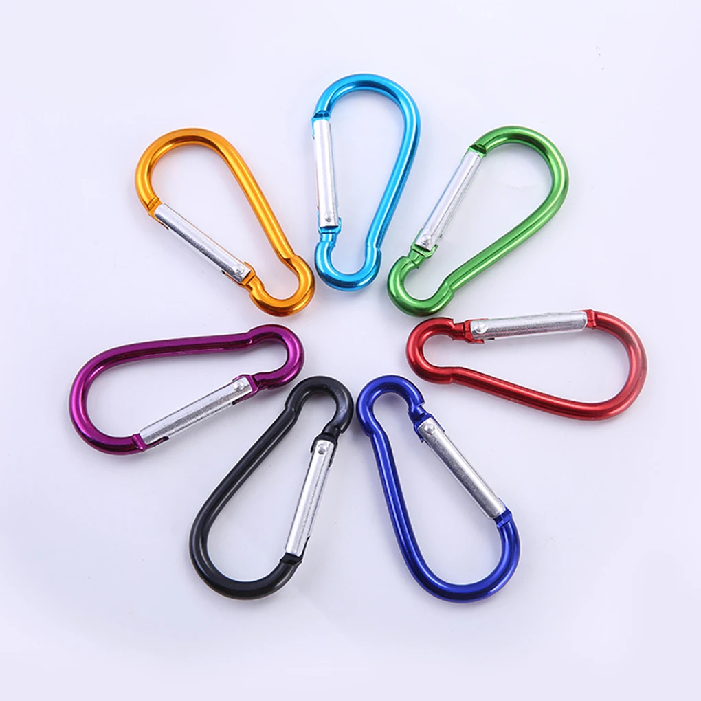 5pcs mini Climbing D-Ring Clip Camping Hiking Hook Outdoor Sports Multi Colors Aluminium Safety Buckle Keychain
5pcs mini Climbing D-Ring Clip Camping Hiking Hook Outdoor Sports Multi Colors Aluminium Safety Buckle Keychain