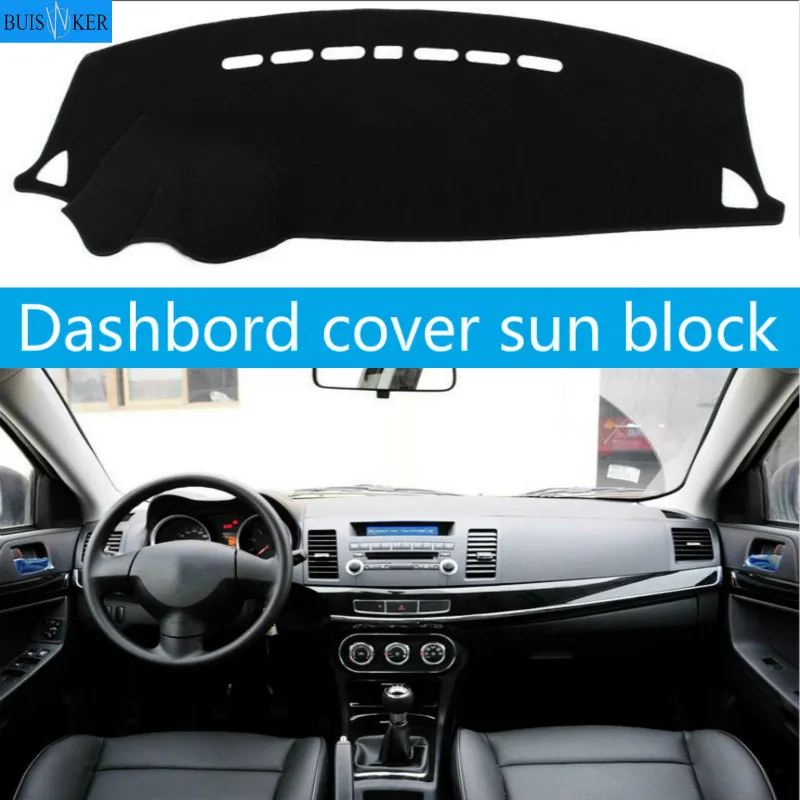 Car Dashboard Cover Dashmat Dash Mat Pad Sun Shade Dash Board Cover Carpet For Mitsubishi Lancer EX 2008 To 2016 Car-Styling
Car Dashboard Cover Dashmat Dash Mat Pad Sun Shade Dash Board Cover Carpet For Mitsubishi Lancer EX 2008 To 2016 Car-Styling
