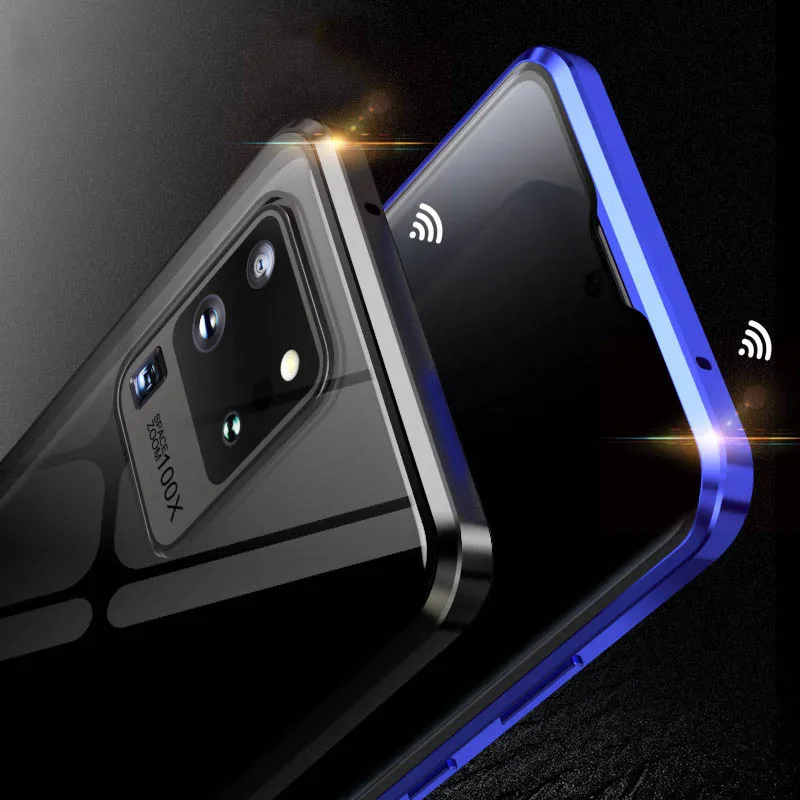 Double-sided Glass Magnetic Phone Case For Samsung Galaxy M31 S20 Plus S20 Ultra 360 degree Protection Camera Case Cover
Double-sided Glass Magnetic Phone Case For Samsung Galaxy M31 S20 Plus S20 Ultra 360 degree Protection Camera Case Cover