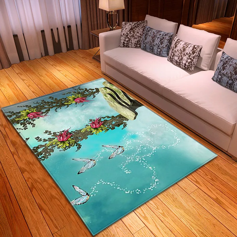 New 3D dream butterfly pattern printing carpet living room bedroom carpet with dining table carpet
New 3D dream butterfly pattern printing carpet living room bedroom carpet with dining table carpet