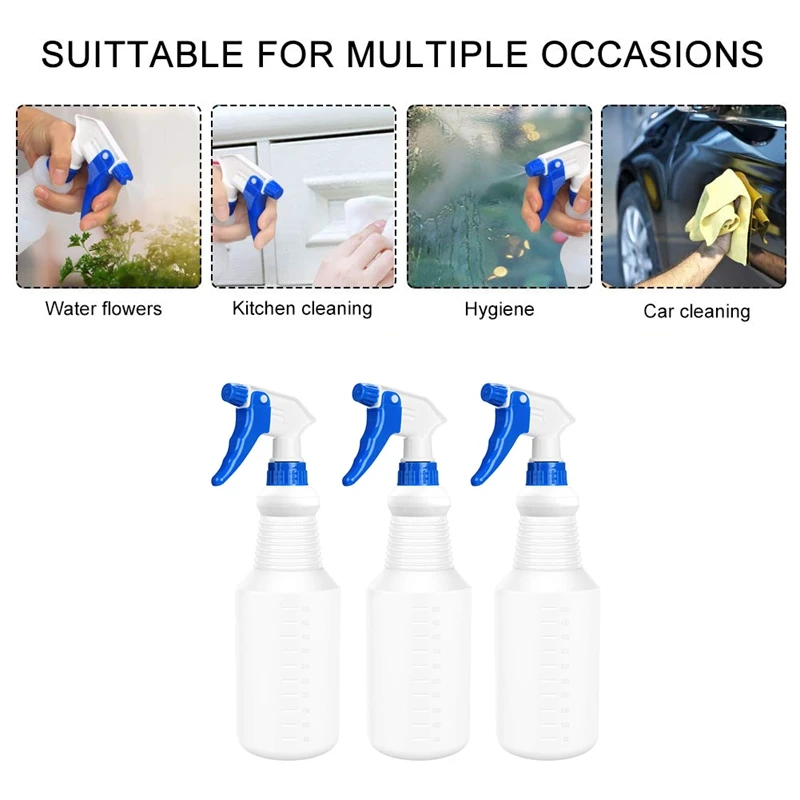 Пластиковые бутылки распылители 24 унции герметичный распылитель воды пустая