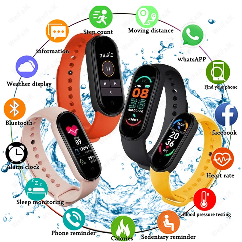 Hot Sale M6 Smart Watch Men Women Sports Smart Band Fitpro Version Bluetooth Music Heart Rate Take Pictures Smartwatch 2021 Gift
Hot Sale M6 Smart Watch Men Women Sports Smart Band Fitpro Version Bluetooth Music Heart Rate Take Pictures Smartwatch 2021 Gift