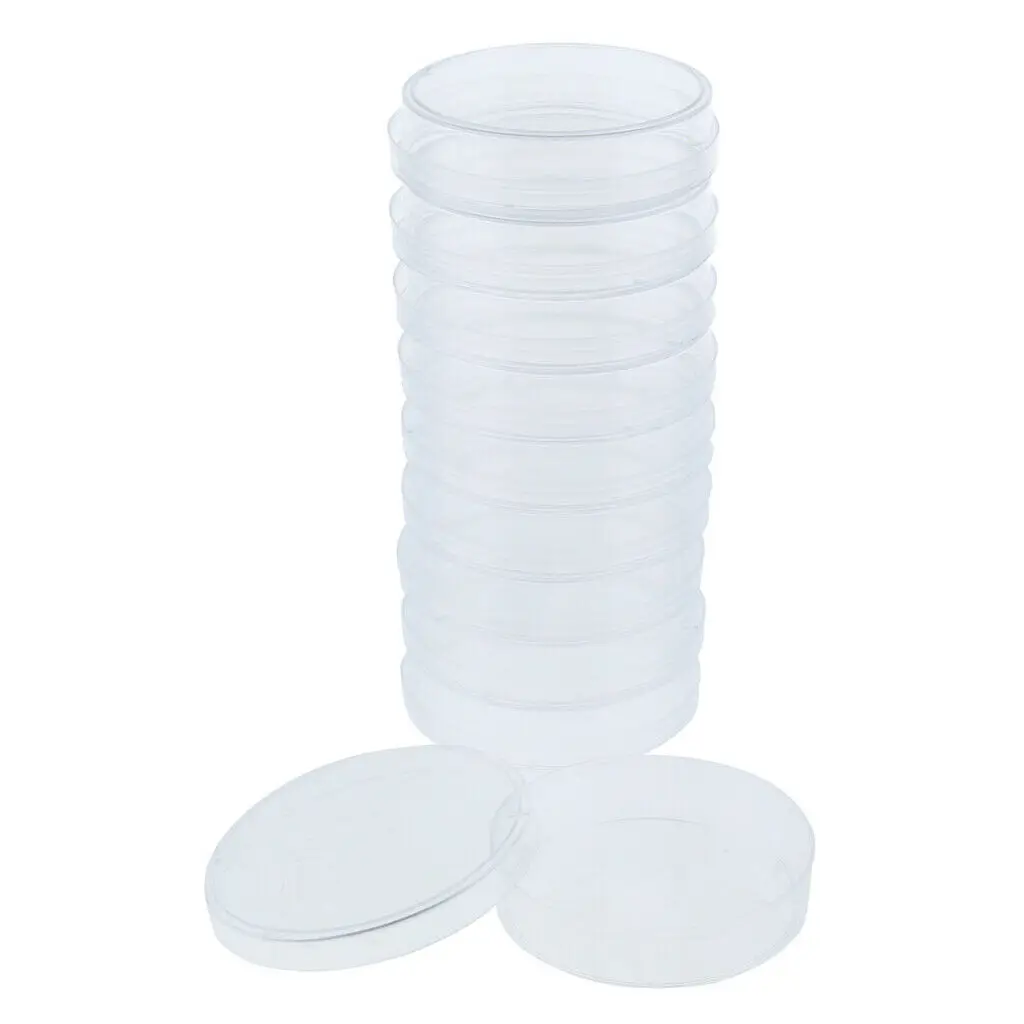 5pcs/pack multiple specifications Lab Disposable Sterile Plastic Petri Dishes Culture Plates Bacterial Yeast 35-90MM
5pcs/pack multiple specifications Lab Disposable Sterile Plastic Petri Dishes Culture Plates Bacterial Yeast 35-90MM