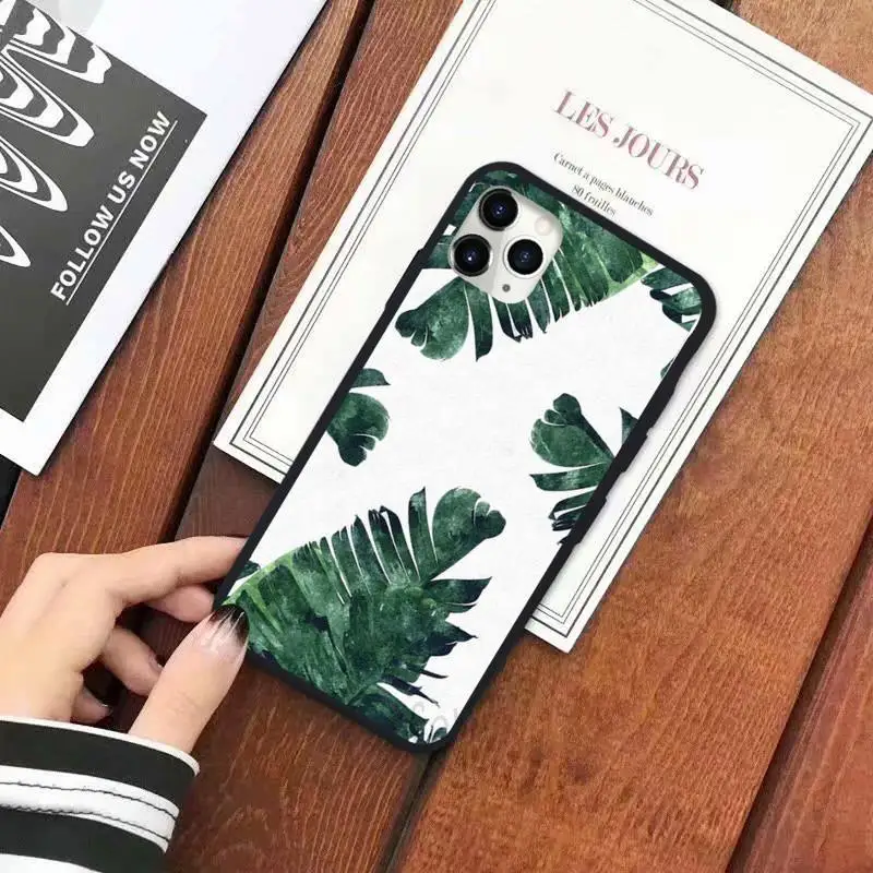 Tropical banana leaf leaves green plant Phone Case for iPhone 11 12 mini pro XS MAX 8 7 6 6S Plus X 5S SE 2020 XR
Tropical banana leaf leaves green plant Phone Case for iPhone 11 12 mini pro XS MAX 8 7 6 6S Plus X 5S SE 2020 XR