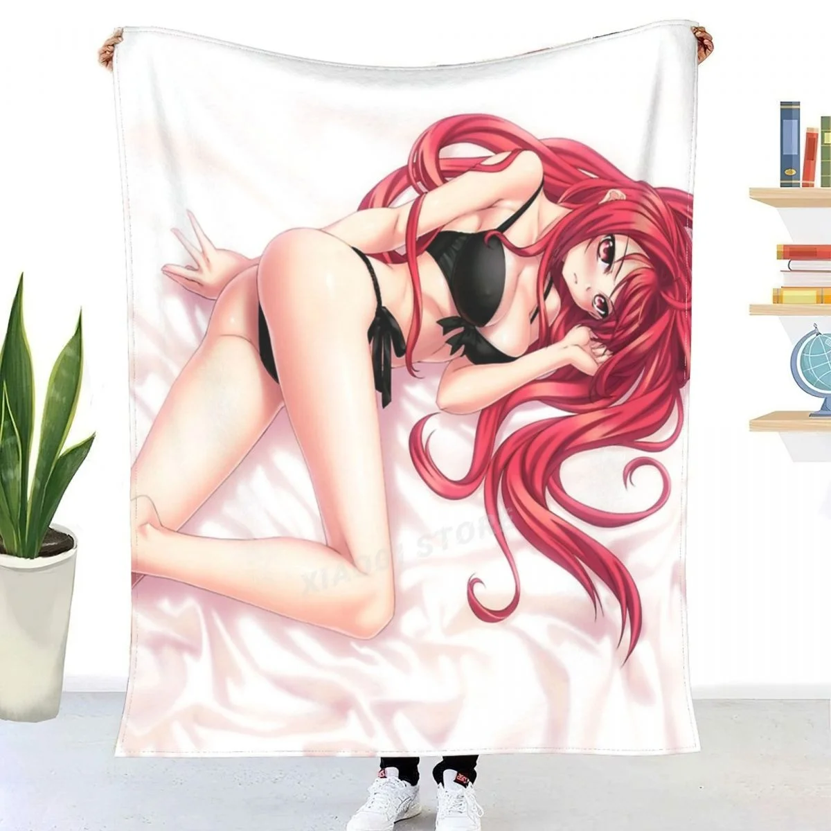 Sexy Anime Girl In Underwear Looks At You Throw Blanket Sherpa Blanket Bedding soft Blankets
Sexy Anime Girl In Underwear Looks At You Throw Blanket Sherpa Blanket Bedding soft Blankets