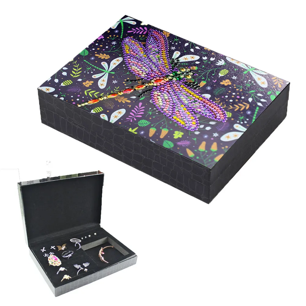 Special-shaped Diamond Painting DIY Butterfly Decorative Resin Jewelry Box Containers Fashion Jewelry Storage Organizer Case
Special-shaped Diamond Painting DIY Butterfly Decorative Resin Jewelry Box Containers Fashion Jewelry Storage Organizer Case