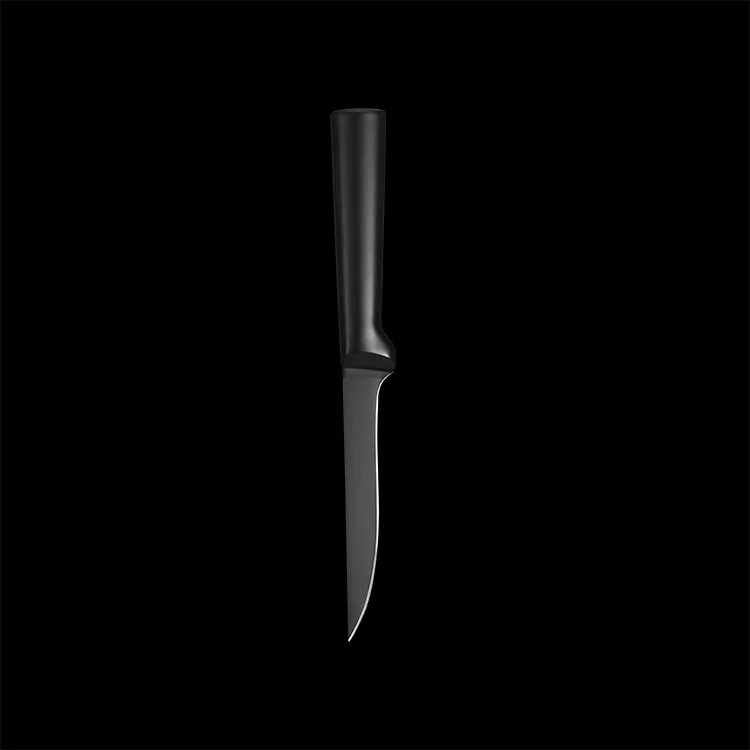 4CR14MOV Tungsten Steel Slicing Knife Kitchen Forging Chopping Knife Chef Meat Cutting Knife Household Black Blade Knife
4CR14MOV Tungsten Steel Slicing Knife Kitchen Forging Chopping Knife Chef Meat Cutting Knife Household Black Blade Knife