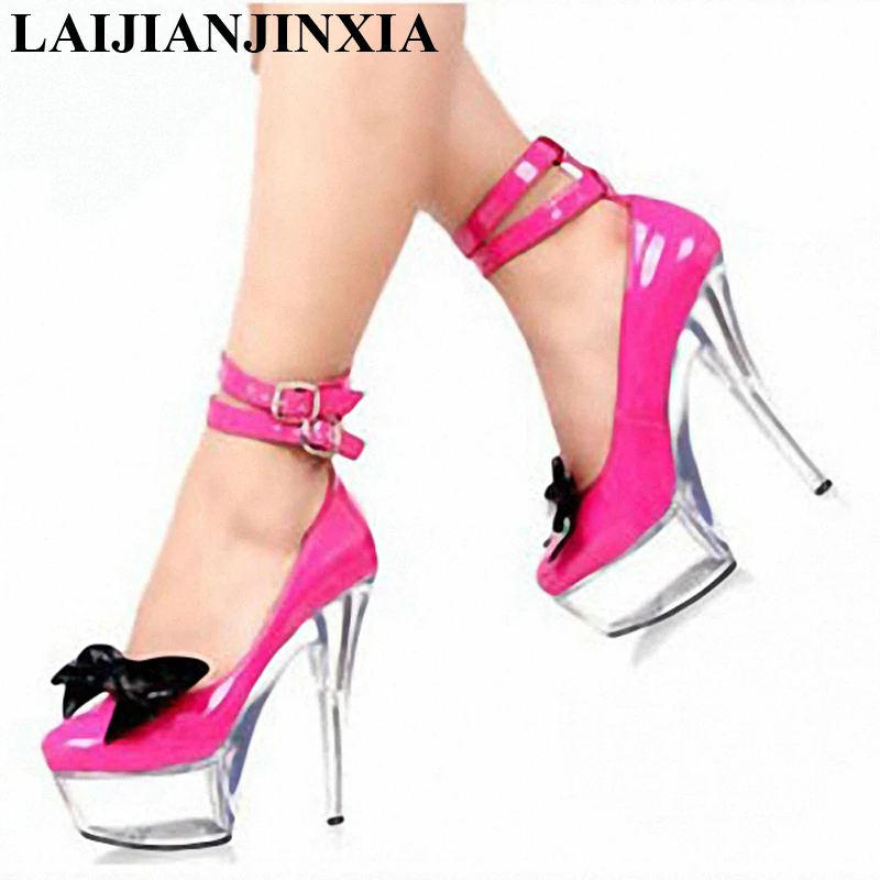 New 15cm Super high heel ladies love shoes, beautiful classic ladies special shoes butterfly double button and Dance Shoes
New 15cm Super high heel ladies love shoes, beautiful classic ladies special shoes butterfly double button and Dance Shoes