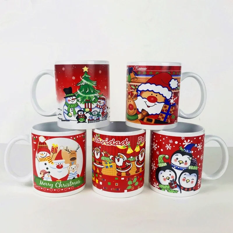 11Oz Christmas Export Christmas Cup Custom Logo Ceramic Cup Christmas Pattern Colorful Mug Water Cup
11Oz Christmas Export Christmas Cup Custom Logo Ceramic Cup Christmas Pattern Colorful Mug Water Cup