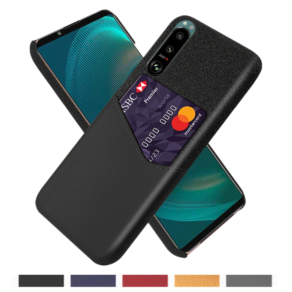 Business Case For Sony Xperia 5 10 1 III II L4 XZ2 XZ4 XZ5 Funda Febric Card Holder Cover For Sony X Peria 20 8 2 5 Plus Coque
Business Case For Sony Xperia 5 10 1 III II L4 XZ2 XZ4 XZ5 Funda Febric Card Holder Cover For Sony X Peria 20 8 2 5 Plus Coque