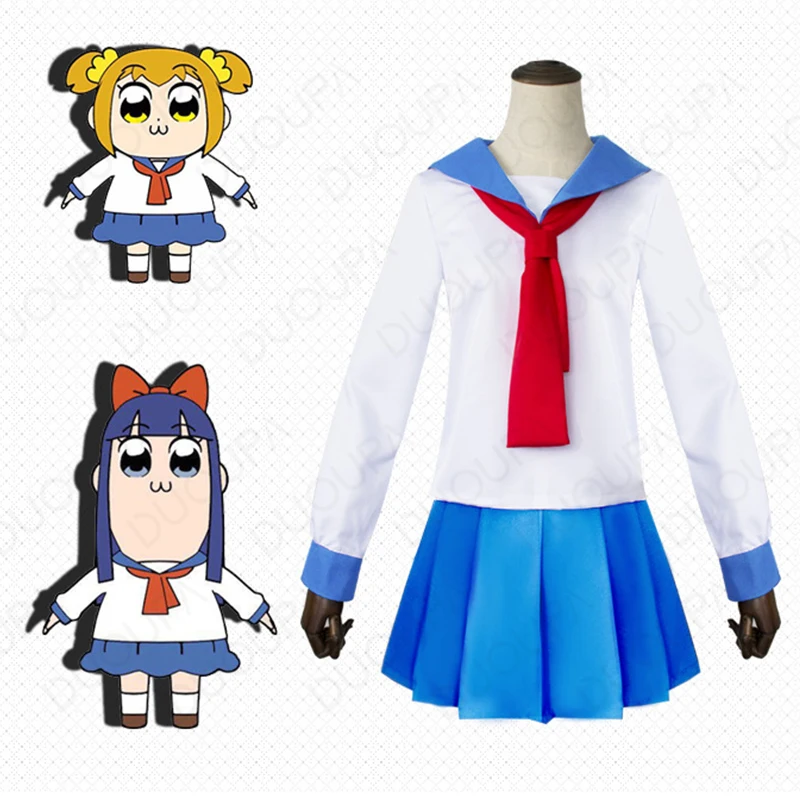 Pop / Pipi's Daily Cos JK Suit Female School Uniform High School Sailor Navy Cosplay Costume Student Girl Pleated Skirt
Pop / Pipi's Daily Cos JK Suit Female School Uniform High School Sailor Navy Cosplay Costume Student Girl Pleated Skirt