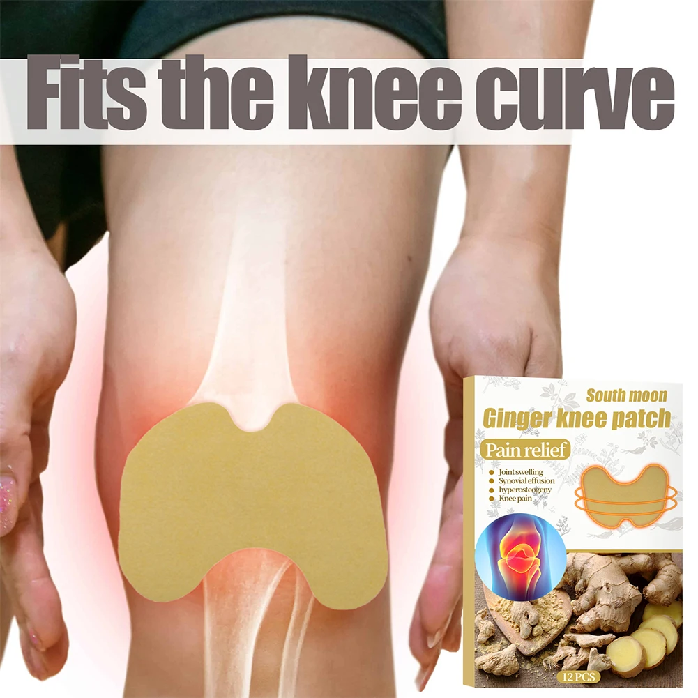 Knee Pain Relief Patch Ginger Patches for Knee Joint Shoulder Back Promote Blood Circulation Relieve Pain Pads Arthritis Patch
Knee Pain Relief Patch Ginger Patches for Knee Joint Shoulder Back Promote Blood Circulation Relieve Pain Pads Arthritis Patch