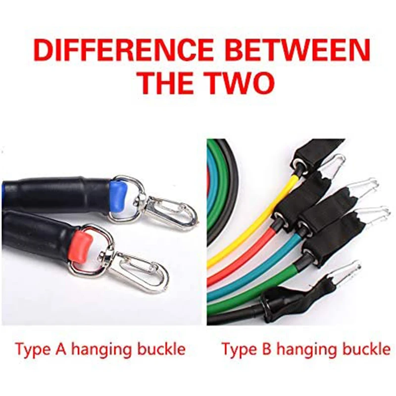 11 pcs Resistance Bands Set Fitness Bands Resistance Gym Equipment Exercise Bands Pull Rope Portable Fitness Equipment Hot Sale 
11 pcs Resistance Bands Set Fitness Bands Resistance Gym Equipment Exercise Bands Pull Rope Portable Fitness Equipment Hot Sale