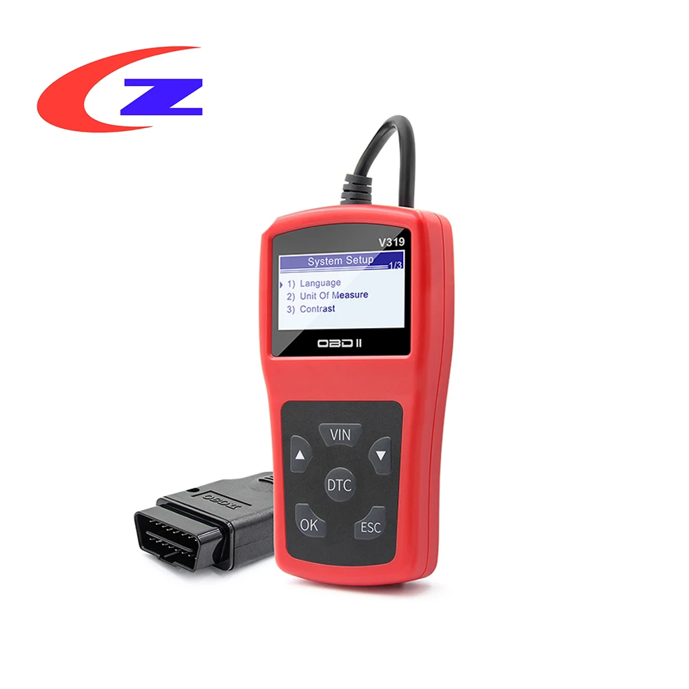 

V319 OBD Code Readers Scan Tool OBDII/EOBD Multi-Language OBD OBD2 Car Diagnostic Auto Scanner Tool obd2 Scanner VS ELM327 V1.5