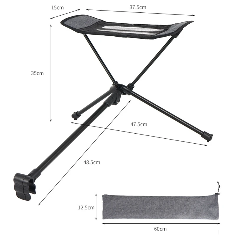 Outdoor Folding Footrest Portable Recliner Footrest Extended Leg Stool Can Be Used with Folding Chair
Outdoor Folding Footrest Portable Recliner Footrest Extended Leg Stool Can Be Used with Folding Chair