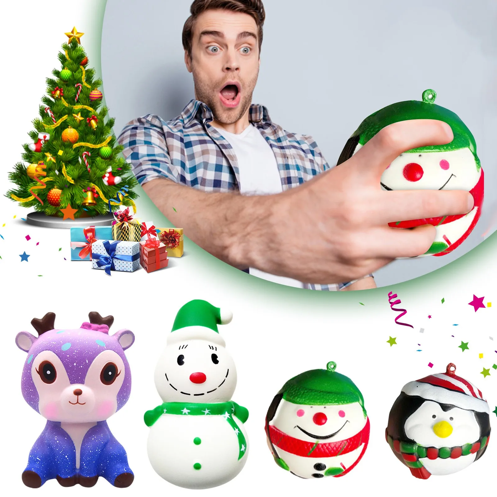 Christmas Pumpkin Ice Cream Slow Rising Collection Stress Reliever Toys Stress Relief For Kid Fun Gift Toy
Christmas Pumpkin Ice Cream Slow Rising Collection Stress Reliever Toys Stress Relief For Kid Fun Gift Toy