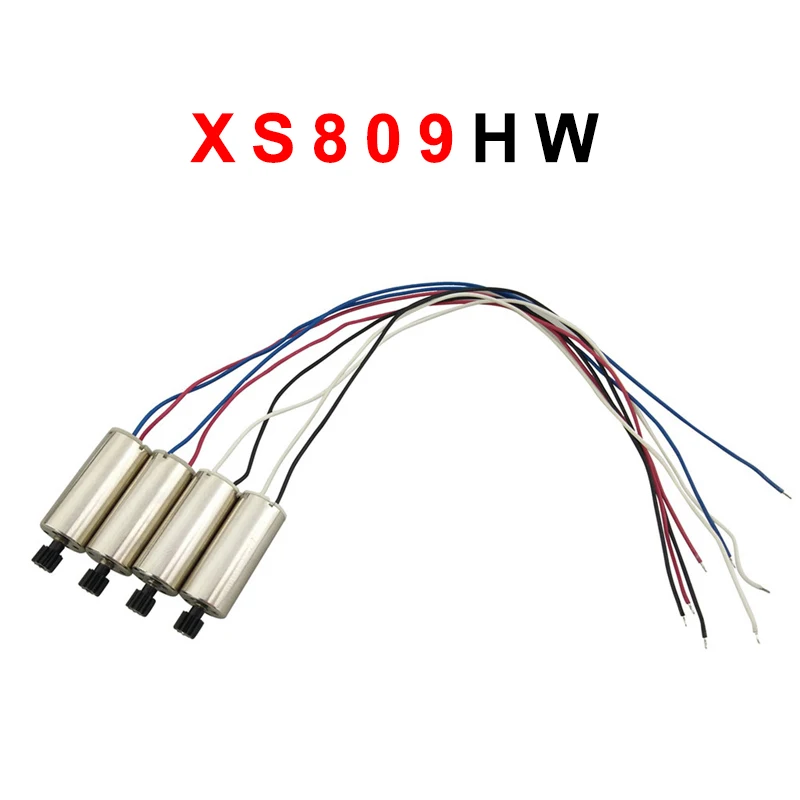 XS809HW XS809W XS809 запасные части двигателя Visuo FPV RC Квадрокоптер Дрон двигатель
