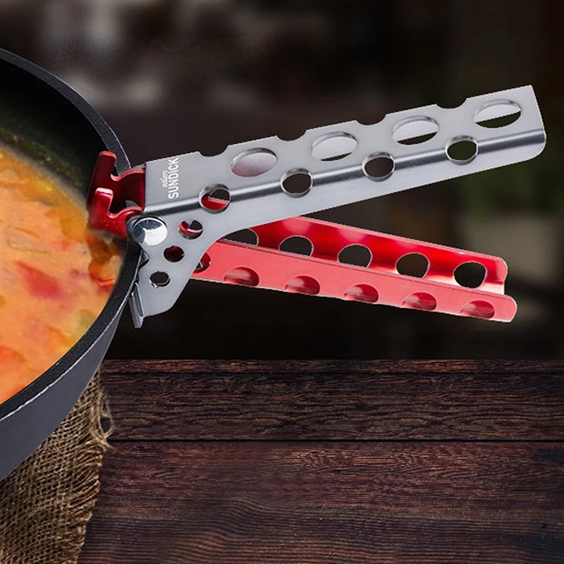 Anti-Scald Pot Pan Bowl Gripper Outdoor Handle Holder Clip Camping Cookware Handle Holder Clip Clamps Camping Supplies
Anti-Scald Pot Pan Bowl Gripper Outdoor Handle Holder Clip Camping Cookware Handle Holder Clip Clamps Camping Supplies