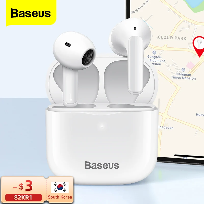 Baseus E3 TWS Wireless Earphone Bluetooth 5.0 Headphone Headset True Wireless Earbuds For iPhone 12 Pro Max Handsfree Ear Buds
Baseus E3 TWS Wireless Earphone Bluetooth 5.0 Headphone Headset True Wireless Earbuds For iPhone 12 Pro Max Handsfree Ear Buds