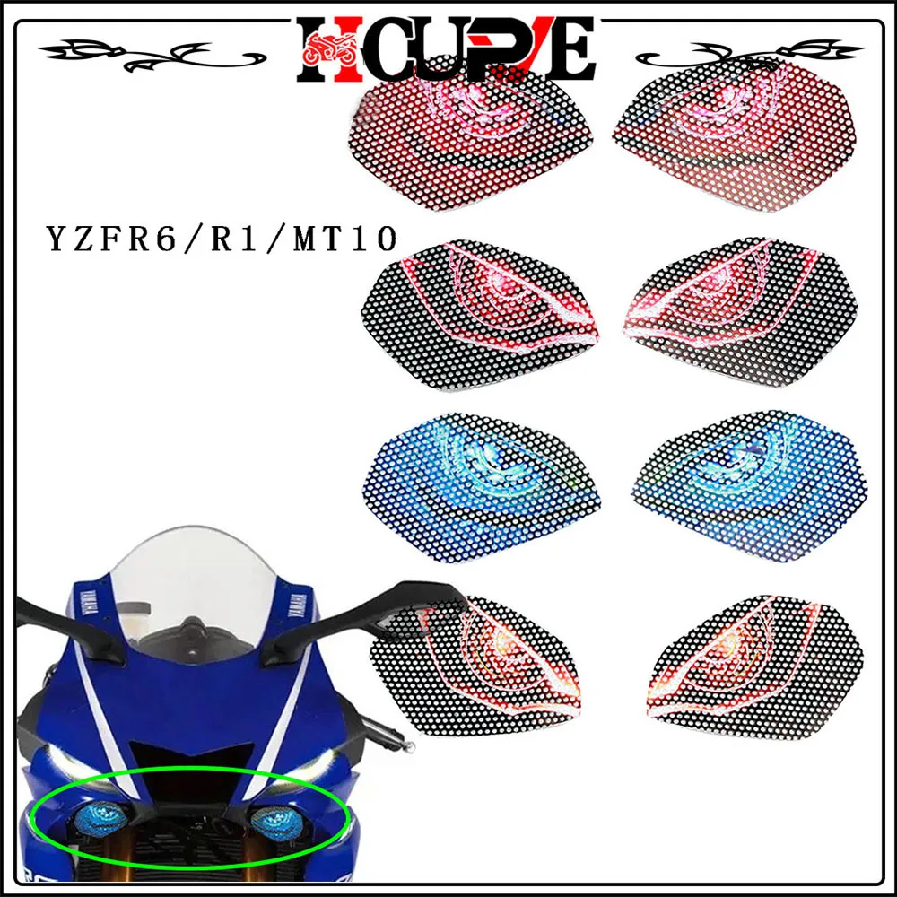 For YAMAHA YZF R6 R1 MT10 2017 2018 YZFR6 YZFR1 MT 10 Motorcycle 3D Front Fairing Headlight Guard Sticker Head Light Protection
For YAMAHA YZF R6 R1 MT10 2017 2018 YZFR6 YZFR1 MT 10 Motorcycle 3D Front Fairing Headlight Guard Sticker Head Light Protection