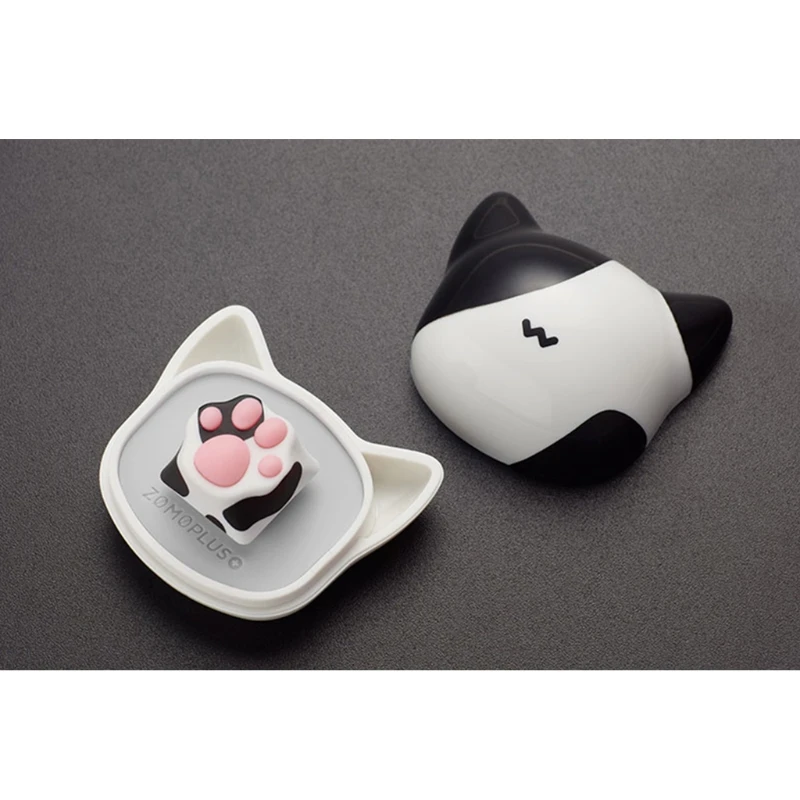 Soft Feel ABS Silicone Kitty Paw Artisan Cat Paws Pad Mechanical Keyboard KeyCaps for Cherry MX Switches
Soft Feel ABS Silicone Kitty Paw Artisan Cat Paws Pad Mechanical Keyboard KeyCaps for Cherry MX Switches