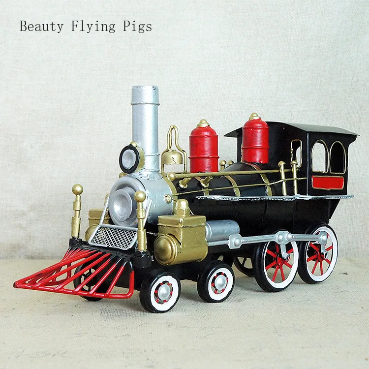 Direct sales new classic retro early steam metal train model metal souvenir hobby collection shooting prop home decorations
Direct sales new classic retro early steam metal train model metal souvenir hobby collection shooting prop home decorations