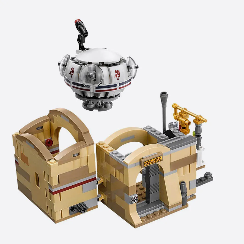 Bela 10905 Star Series Mos Eisley Cantina Building Block Compatible Wars 75205 Bricks Toys Kids Gift
Bela 10905 Star Series Mos Eisley Cantina Building Block Compatible Wars 75205 Bricks Toys Kids Gift
