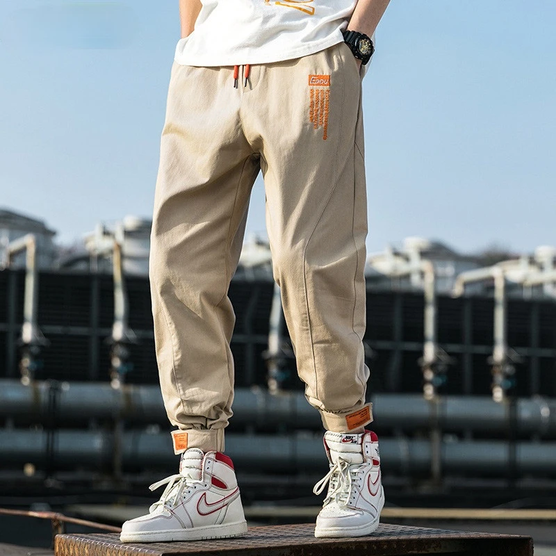 Spring New Men Harem Pants Fashion Brand Men's High Street Velcro Trousers High Quality Drawstring Casual Pants Male
Spring New Men Harem Pants Fashion Brand Men's High Street Velcro Trousers High Quality Drawstring Casual Pants Male