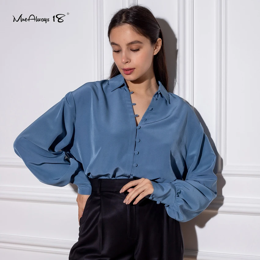 Mnealways 18 Синие элегантные женские блузки и топы с пышными рукавами шикарная на пуговицах Рубашка Женская Офисная классическая с лацканами Но...
Mnealways 18 Синие элегантные женские блузки и топы с пышными рукавами шикарная на пуговицах Рубашка Женская Офисная классическая с лацканами Но...