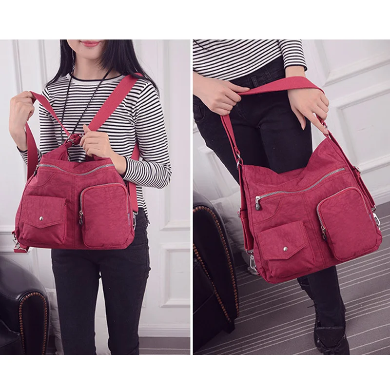 Bags For Women 2020 Fashion Women Shoulder Bag Waterproof Zipper Nylon Large Capacity For Outdoor Travel Sac Bolsa Feminina
Bags For Women 2020 Fashion Women Shoulder Bag Waterproof Zipper Nylon Large Capacity For Outdoor Travel Sac Bolsa Feminina