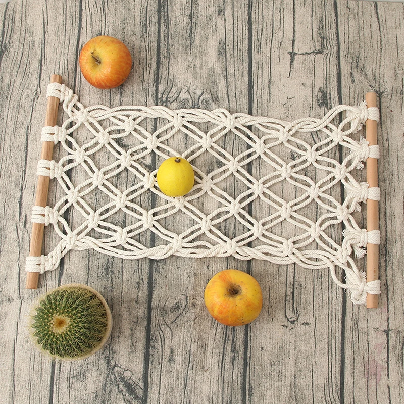 1 PC Bohemian Vegetable Fruit Hammock Convenience Under Cabinet Hanging Fruit Basket Hanging Storage Mesh Bag For Kitchen
1 PC Bohemian Vegetable Fruit Hammock Convenience Under Cabinet Hanging Fruit Basket Hanging Storage Mesh Bag For Kitchen