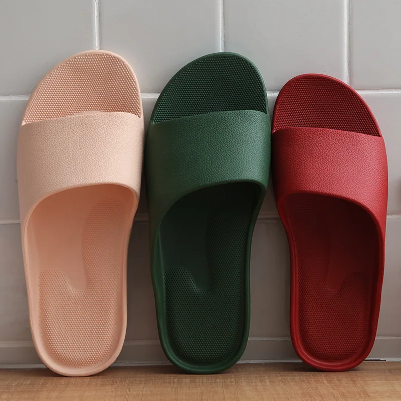 Summer Home Men Slippers Simple Solid Lovers Plarform Shoes Non-slip Indoor Sandals Bathroom Soft Sole Women Slides Flip Flops
Summer Home Men Slippers Simple Solid Lovers Plarform Shoes Non-slip Indoor Sandals Bathroom Soft Sole Women Slides Flip Flops